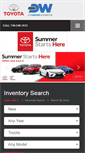 Mobile Screenshot of donwoodtoyota.com